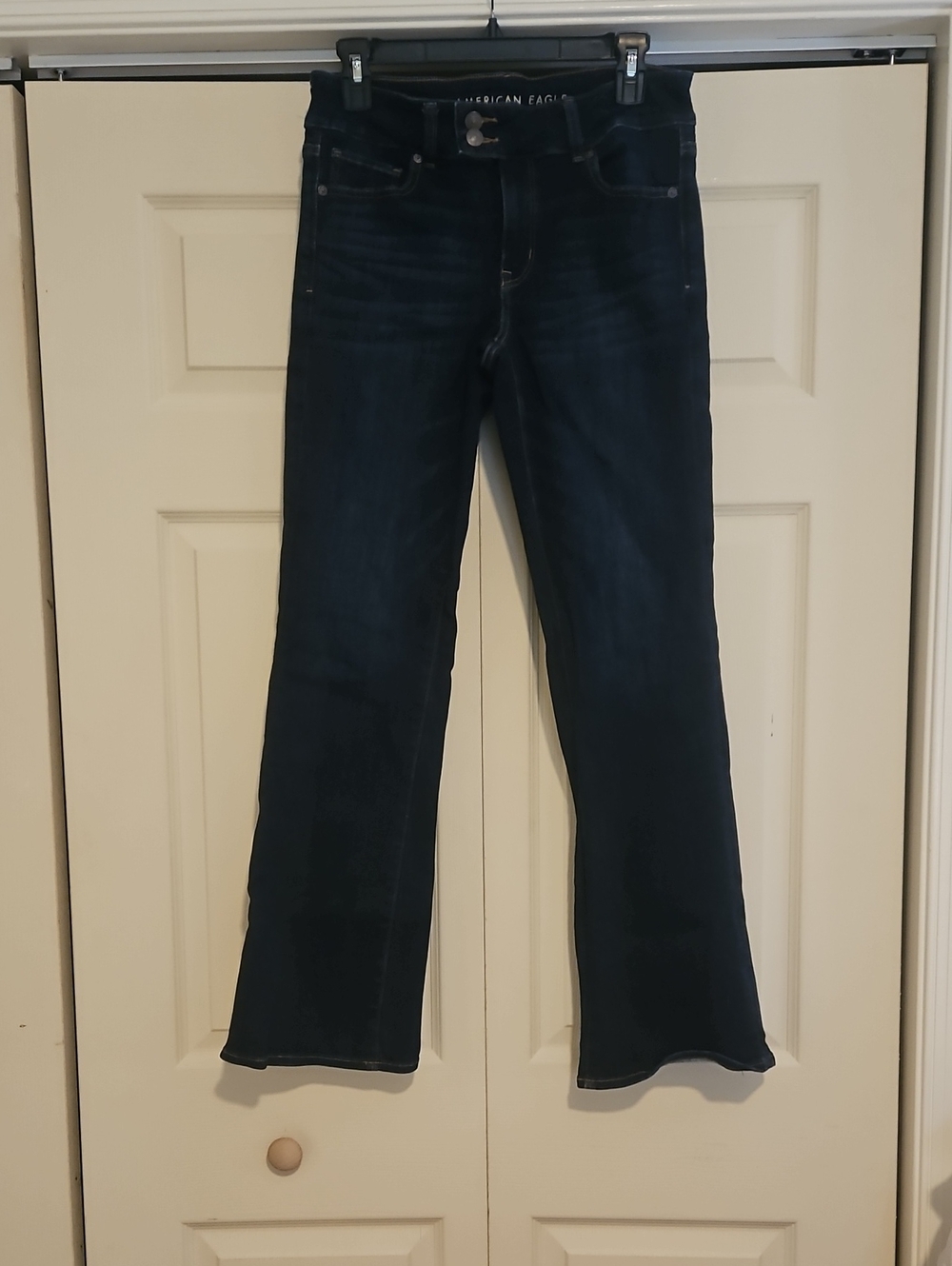 American Eagle Outfitters Dark Indigo Flare Jeans